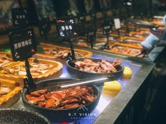 自助取餐区-大山炭火烤肉自助(百盛步行街广场店)
