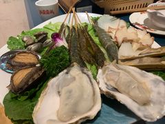 -邹开喜·小海鲜醉鸡煲·潮汕鲜切牛肉店(襄阳北路店)