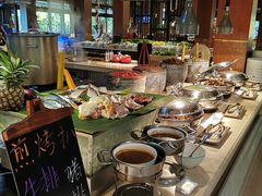 自助取餐区-西双版纳洲际度假酒店-海鲜傣味烧烤·侬香全日制餐厅