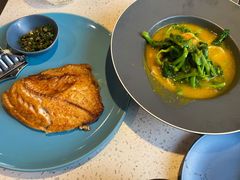 豌豆黄浸豌豆尖-半山腰·云南菜(侨福芳草地店)