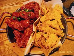 双拼炸鸡-富乐满韩国正宗炸鸡韩国料理(虹泉路店)