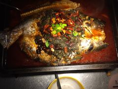 -探鱼·鲜青椒爽麻烤鱼(广州花都来又来店)