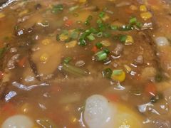 铁板鲍汁豆腐-长安·大茶饭