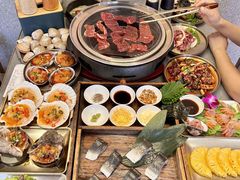 -围炉肉舍•炭烤活鳗•丹东海鲜烤肉(步行街店)