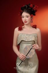 -桃子造型婚纱礼服(凤起广场店)