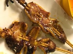 烤鱿鱼-早酒肖汉老味拌面