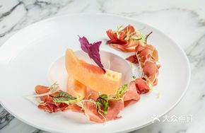 San Daniele Ham with Seasonal Melon