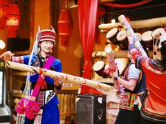 -老滇山寨•云南特色菜•地方菜•民族风情歌舞表演(金碧店)