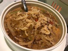 瑶柱虾干酸汤烩粉丝-甬府小鲜(万象城店)