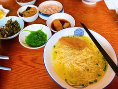 鸡汤银丝面-新万鑫银丝面·非遗无锡味(惠山古镇店)