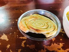 油旋的馍-龙门李家三旦羊肉汤馆