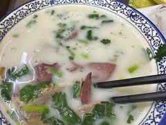 羊肉汤（多肉）-穆得·老周家牛肉烧饼(普利街店)