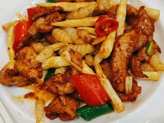 海鲜菇炒爽肉-顺德佬华侨城店·商务宴请·团建