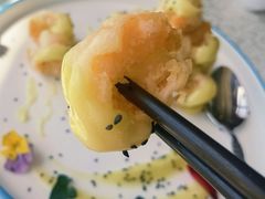 青芥芝麻明虾球-天顺渔港·海景餐厅(星海广场店)