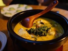 海鲜雪里蕻炖手工老豆腐-宁波柏悦酒店·钱湖渔港