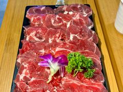 鲜切马尾牛肉-大河宴·椒麻鱼火锅(北京路中和美食街店)