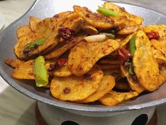 干锅土豆片-茅庐川菜(青岛凯德店)
