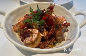 Spanish Olive Oil Garlic Spicy Shrimp