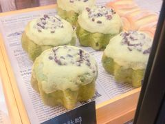 日式抹茶蜜豆包-啊噗吐呦现场烘焙(麦凯乐店)