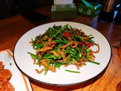 韭菜花炒鳕鱼苗-农家乐·福建土菜(金榕北路店)