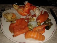 烟三文鱼&nbsp;帝皇蟹.......-广州花园酒店-凌璇阁360度高空海鲜自助餐CAROUSEL