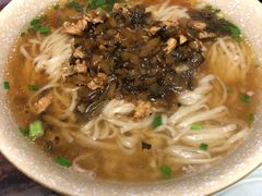 雪菜肉丝面-75幢私房菜馆