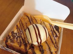 香草冰淇淋厚吐司-阿信厚吐司(曾厝垵店)
