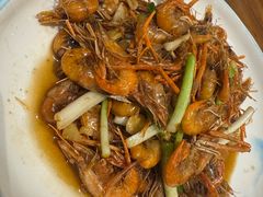油爆虾-小乡小镇·传承桐庐土菜·老板亲自烧的菜