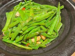 砂锅生啫芸豆丝-邹开喜·炭炉鸡煲·海鲜火锅(虹口足球场店)