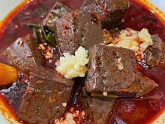 辣子蒜羊血-茂盛小吃(蓝田店)
