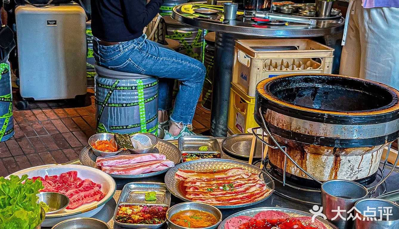 天河的！！超火🔥的！！山葵烤肉吼吼吃🥺🥺