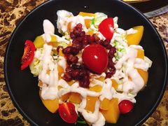 黄桃黄桃沙拉-猪啊牛呀羊啊铜盘烤肉(正大广场店)