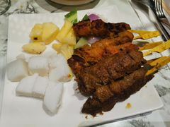 沙爹鸡牛肉拼盘-关夫人餐厅(阳光广场店)