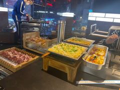 自助取餐区-很久以前羊肉串(中山公园店)