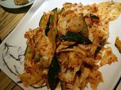 拌花菜-炉盛炭火烤肉