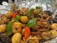 海鲜全家福-龙香居海鲜浑锅家常菜·特色驴肉