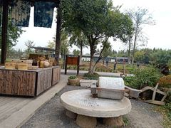 -田园东方蜜桃村的田野营地