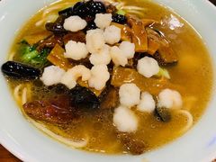 虾猪肝面-奎元馆.百年奎元.非遗传承(西湖边的解放路店)