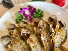香煎杂鱼-美人鱼悬崖海景餐厅(鹿嘴山庄店)