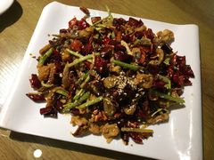 干煸鱿鱼须-津菜宋记老房子(平山道店)