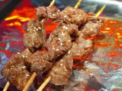 -路边摊小炉子烧烤