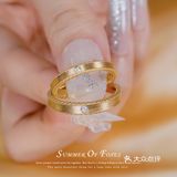 成都对戒💍看到这款对戒，我想找个对象了