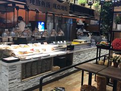 自助取餐区-好人民间小吃·番茄鱼酸菜鱼(木渎悠方店)