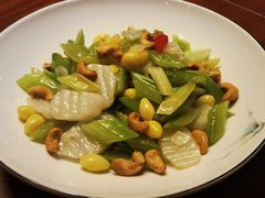西芹百合烩山药-老江南春·中国龙菜(衡山路店)