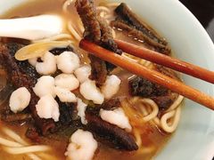 虾爆鳝面-奎元馆.百年奎元.非遗传承(西湖边的解放路店)