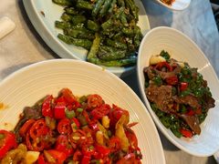 干煸肉末四季豆-蔴将·川菜(黄龙万科店)