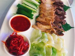 辣白菜包肉-牡丹峰朝鲜料理