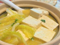 砂锅虾仁豆腐-甲乙饼·手工牛肉饼(金地广场店)
