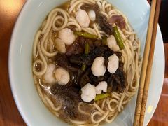 虾爆鳝面-奎元馆.百年奎元.非遗传承(西湖边的解放路店)