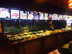 自助取餐区-闯关东东北农家菜(崂山石老人店)